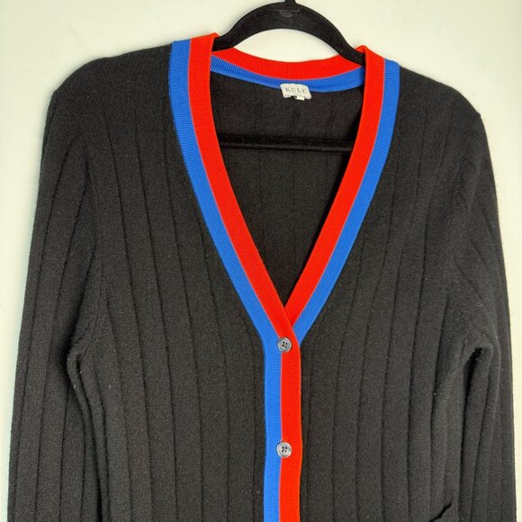 Kule The Sinclair Cashmere Cardigan Sweater Black Size Small - Picture 5 of 8